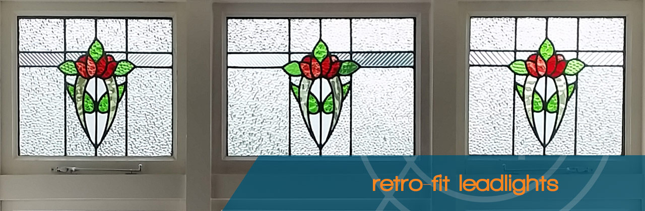 Retrofit Glass Leadlights - Absolute Glass Wellington