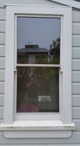 After (2): Double-hung sash window retrofitted with double glazed re-hung in window