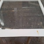 Before: Original double-hung sash window (single glazed)